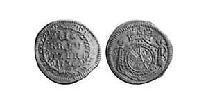 1 Kreuzer Margrave of Baden-Durlach (1535 - 1771) Silver 