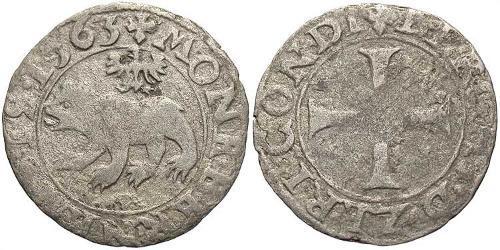 1 Kreuzer Suiza Vellón Plata 