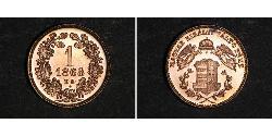 1 Kreuzer Österreich-Ungarn (1867-1918)  Franz Joseph I (1830 - 1916)