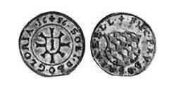 1 Kreuzer Electorate of Bavaria (1623 - 1806) 銀 Ferdinand Maria, Elector of Bavaria (1636 – 1679)