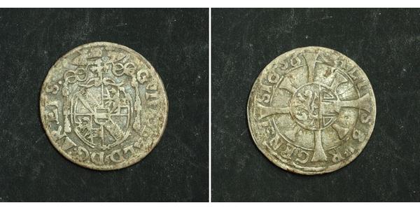 1 Kreuzer Salzburg 銀 