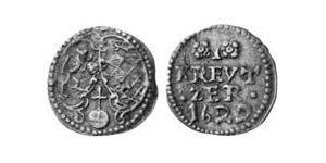 1 Kreuzer Duchy of Bavaria (907 - 1623) 銅 Maximilian I, Elector of Bavaria (1573 – 1651)