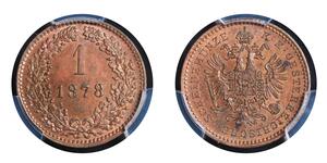 1 Kreuzer 奧地利帝國 (1804 - 1867) 銅 