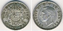 1 Krone Regno Unito  Argento 