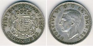 1 Krone Regno Unito  Argento 