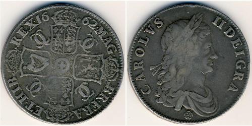 1 Krone Regno Unito  Argento 