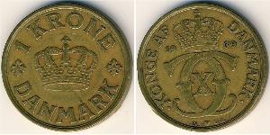 1 Krone Dänemark Bronze/Aluminium 