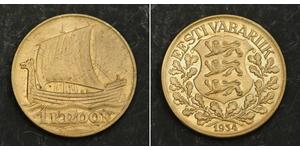 1 Krone Estonia (Republic) Bronzo 
