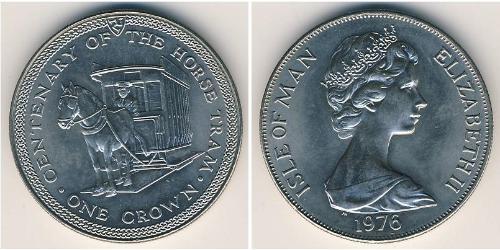 1 Krone Isle of Man Copper/Nickel Elizabeth II (1926-2022)