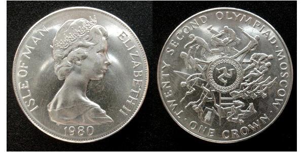 1 Krone Isle of Man Copper/Nickel 