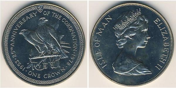 1 Krone Isle of Man Copper/Nickel 