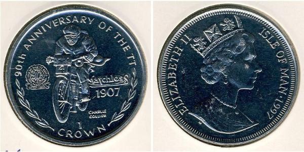 1 Krone Isle of Man Copper/Nickel 