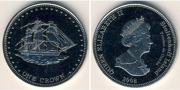 1 Krone Feriind Kiningrik (1922-) Cuivre/Nickel 