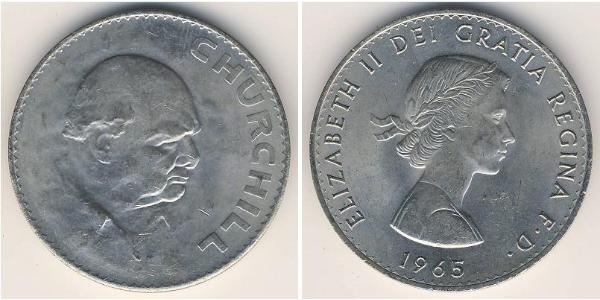 1 Krone Royaume-Uni Cuivre/Nickel 