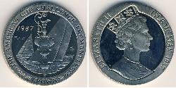 1 Krone Île de Man Cuivre/Nickel Elizabeth II (1926-2022)