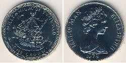 1 Krone Île de Man Cuivre/Nickel 