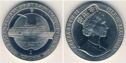 1 Krone Île de Man Cuivre/Nickel 