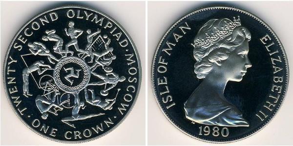 1 Krone Île de Man Cuivre/Nickel 
