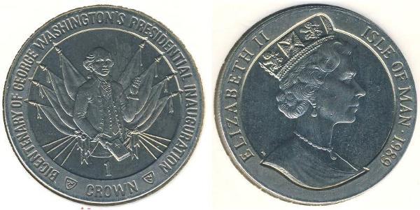 1 Krone Île de Man Cuivre/Nickel 