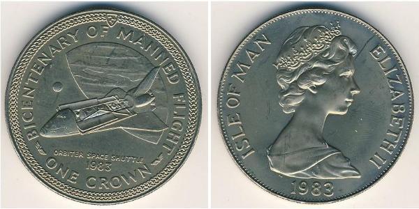 1 Krone Île de Man Cuivre/Nickel 