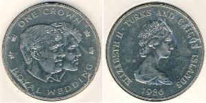 1 Krone Îles Turques-et-Caïques Cuivre/Nickel 