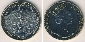 1 Krone Isle of Man Kupfer/Nickel 