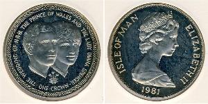 1 Krone Isle of Man Kupfer/Nickel 