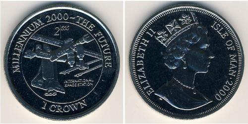 1 Krone Isle of Man Kupfer/Nickel 
