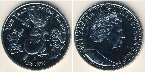 1 Krone Isle of Man Kupfer/Nickel 