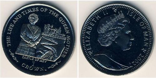 1 Krone Isle of Man Kupfer/Nickel 