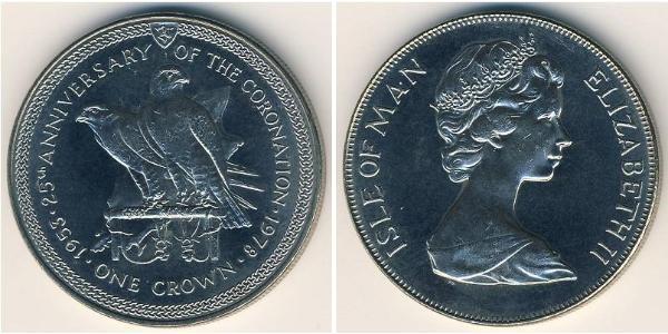 1 Krone Isle of Man Kupfer/Nickel 