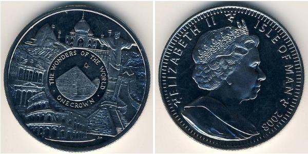 1 Krone Isle of Man Kupfer/Nickel 