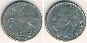 1 Krone Norwegen Kupfer/Nickel 
