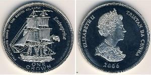 1 Krone Tristán de Acuña Níquel/Cobre 