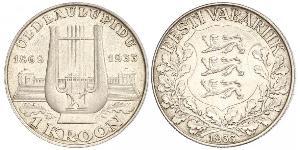 1 Krone Estonia (Republic) Plata 