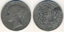 1 Krone Reino Unido Plata 