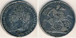 1 Krone Reino Unido Plata 