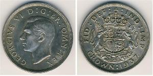 1 Krone Reino Unido Plata 