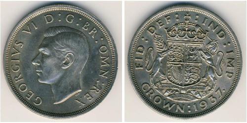 1 Krone Reino Unido Plata 