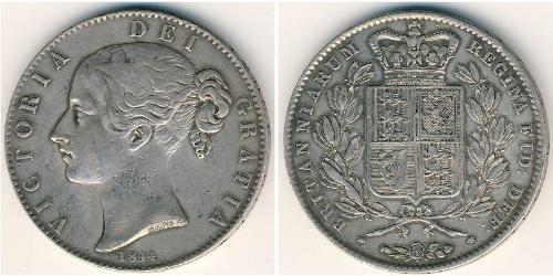 1 Krone Reino Unido Plata 