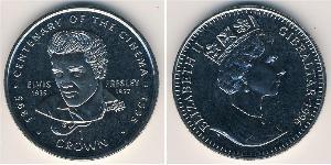 1 Krone Gibilterra Rame/Nichel 