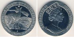 1 Krone Isola di Man Rame/Nichel Elisabetta II (1926-2022)