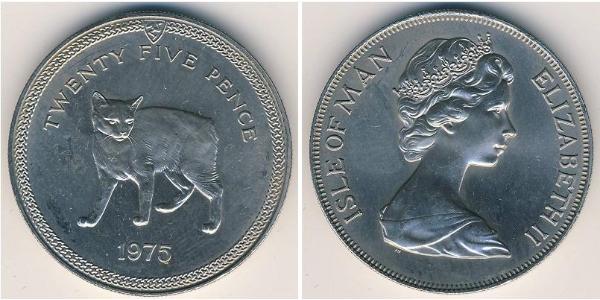 1 Krone Isola di Man Rame/Nichel 