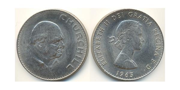 1 Krone Regno Unito (1922-) Rame/Nichel Elisabetta II (1926-2022)