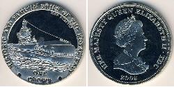 1 Krone Tristan da Cunha Rame/Nichel Elisabetta II (1926-2022)