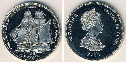 1 Krone Tristan da Cunha Rame/Nichel Elisabetta II (1926-2022)