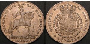 1 Krone Dänemark Silber 