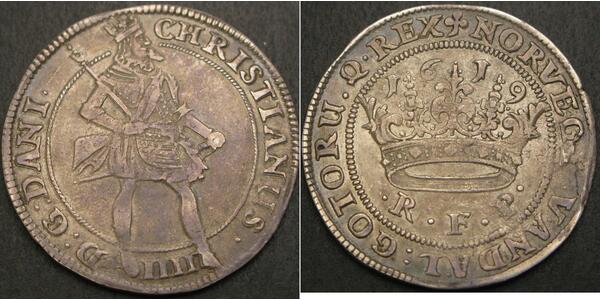 1 Krone Dänemark Silber 
