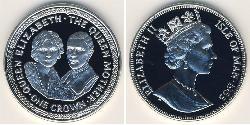 1 Krone Isle of Man Silber Elizabeth II (1926-2022)
