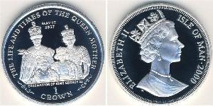 1 Krone Isle of Man Silber 